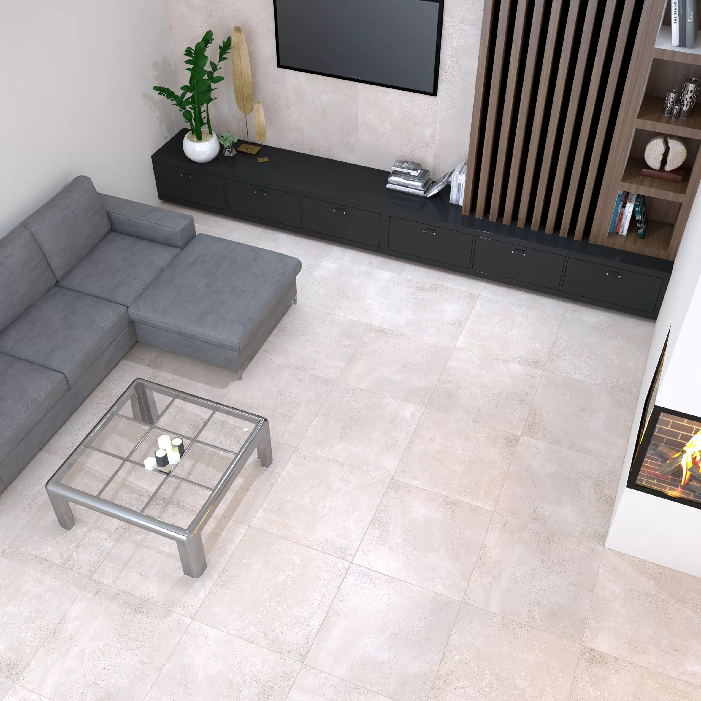 Керамогранит Tiffany графитовый 60х120