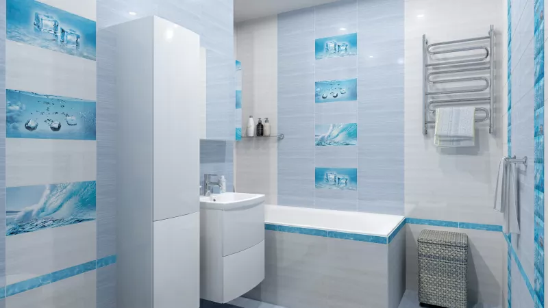 Плитка Декор Water D3D224 40х20