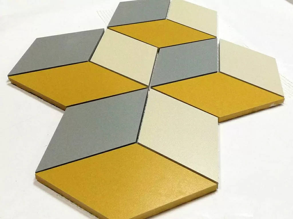 Керамогранит Фон Гексагон-ромб (Ф-01/02/19) 19.6x22.6