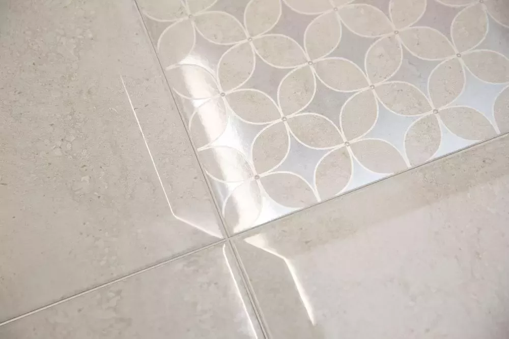 Керамогранит AZ/A012/SG1712 Бордюр Туф бежевый светлый матовый 40,2х7,7