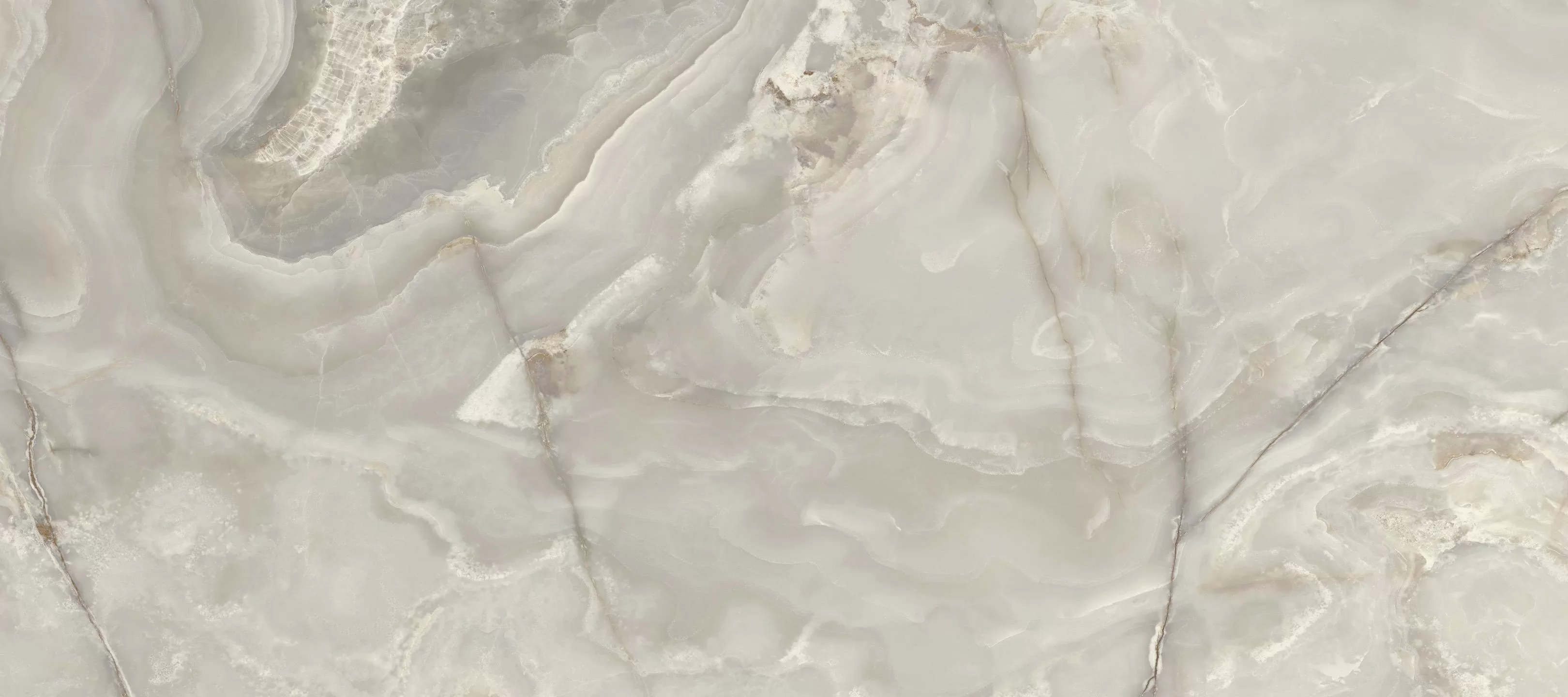 Керамогранит 765413 Onyx&More Silver Onyx Glossy Ret 80x180