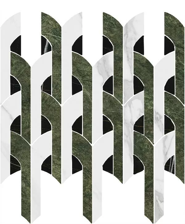 Керамогранит ID148 Риальто Нобиле 2 наборный лаппатированный 34,5x30