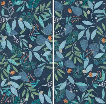 Керамогранит 303960 Blue Forest Rett (2 pcs mix) 60x120