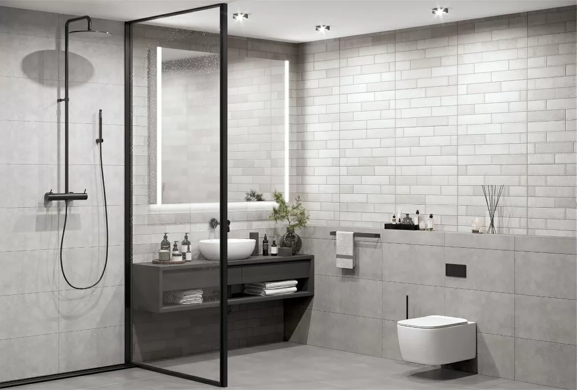 Плитка GT155VG Urban brick Серый 30x60