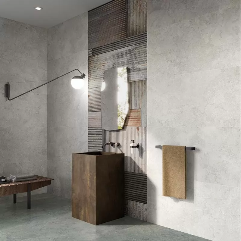 Керамогранит 0014154 Double Plain Grey Nat Rett. P. Tech R10 C 60x120
