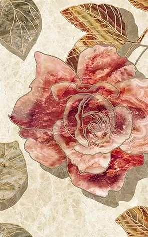 Плитка Декор Illyria flowers-1 25x40