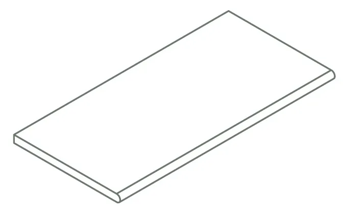 Керамогранит 620090001163 Avantgarde X2 Black Bordo Round 30x120