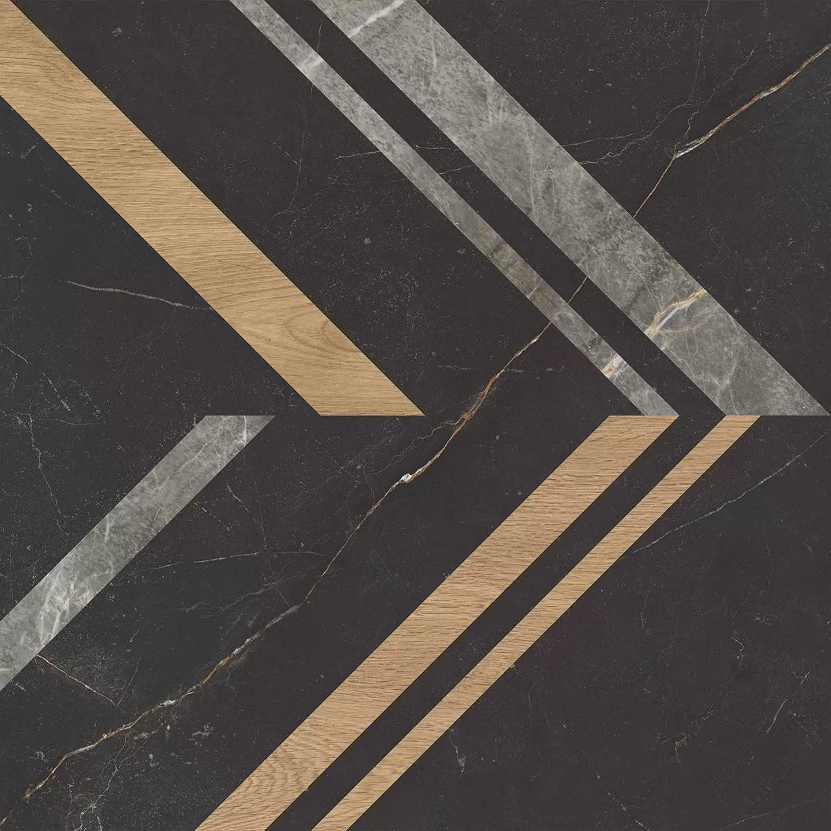 Керамогранит IM03 Improve Black Неполированный Рект. 60x60x10