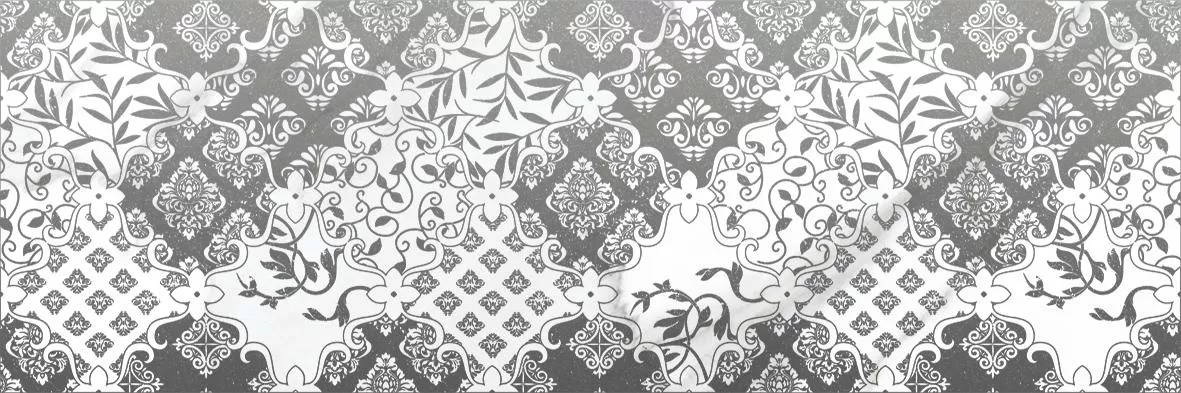 Плитка Декор Cassiopea Fancy серый 20х60