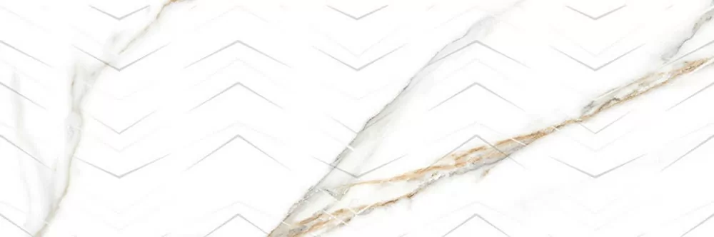 Плитка Statuario Iron Ore Wind Glossy 30x90x1,05