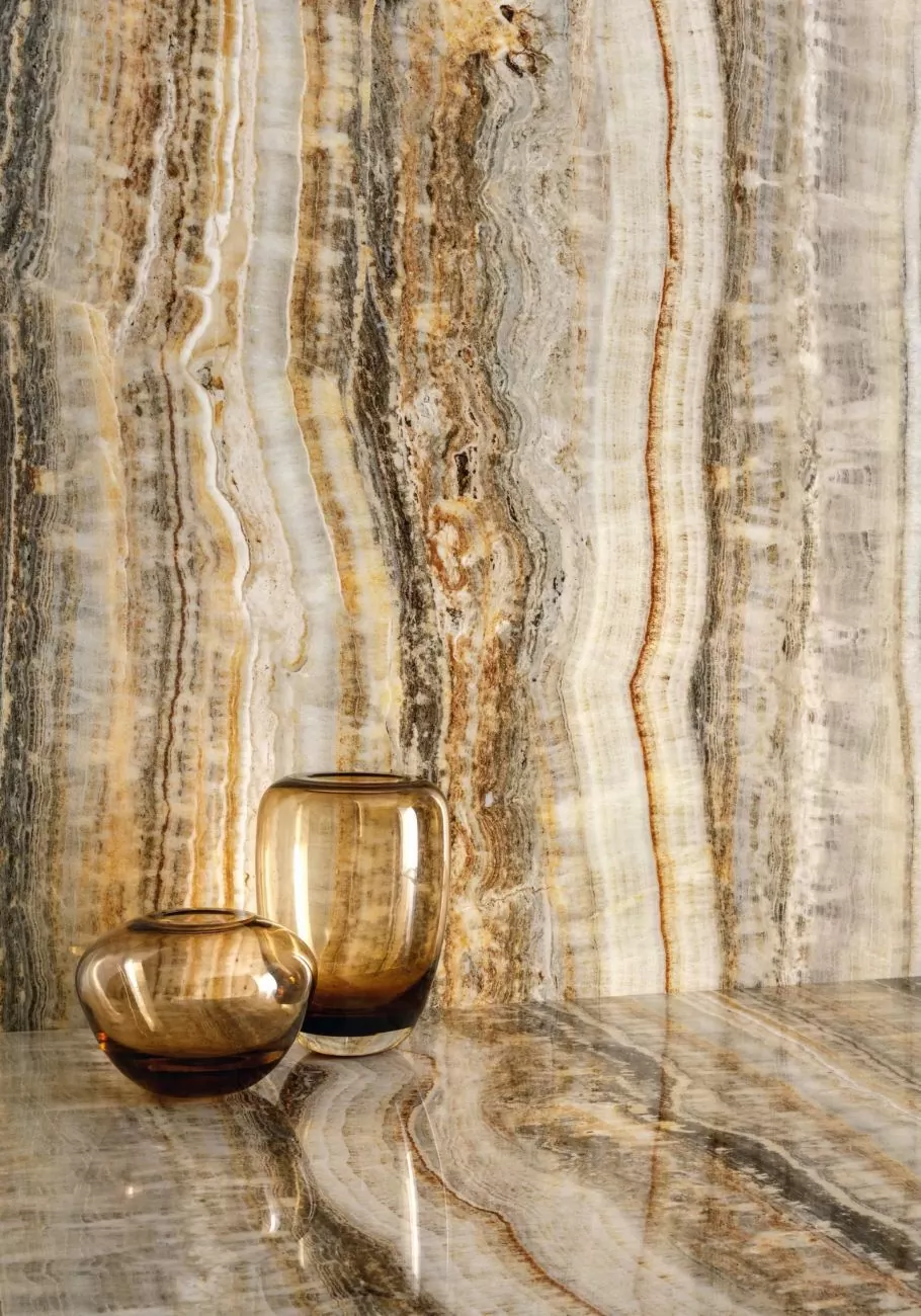 Керамогранит 778823 Eccentric Luxe Sage Glossy 6mm 120x280