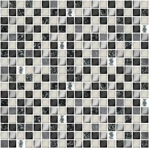 Мозаика Vela Nero 30x30