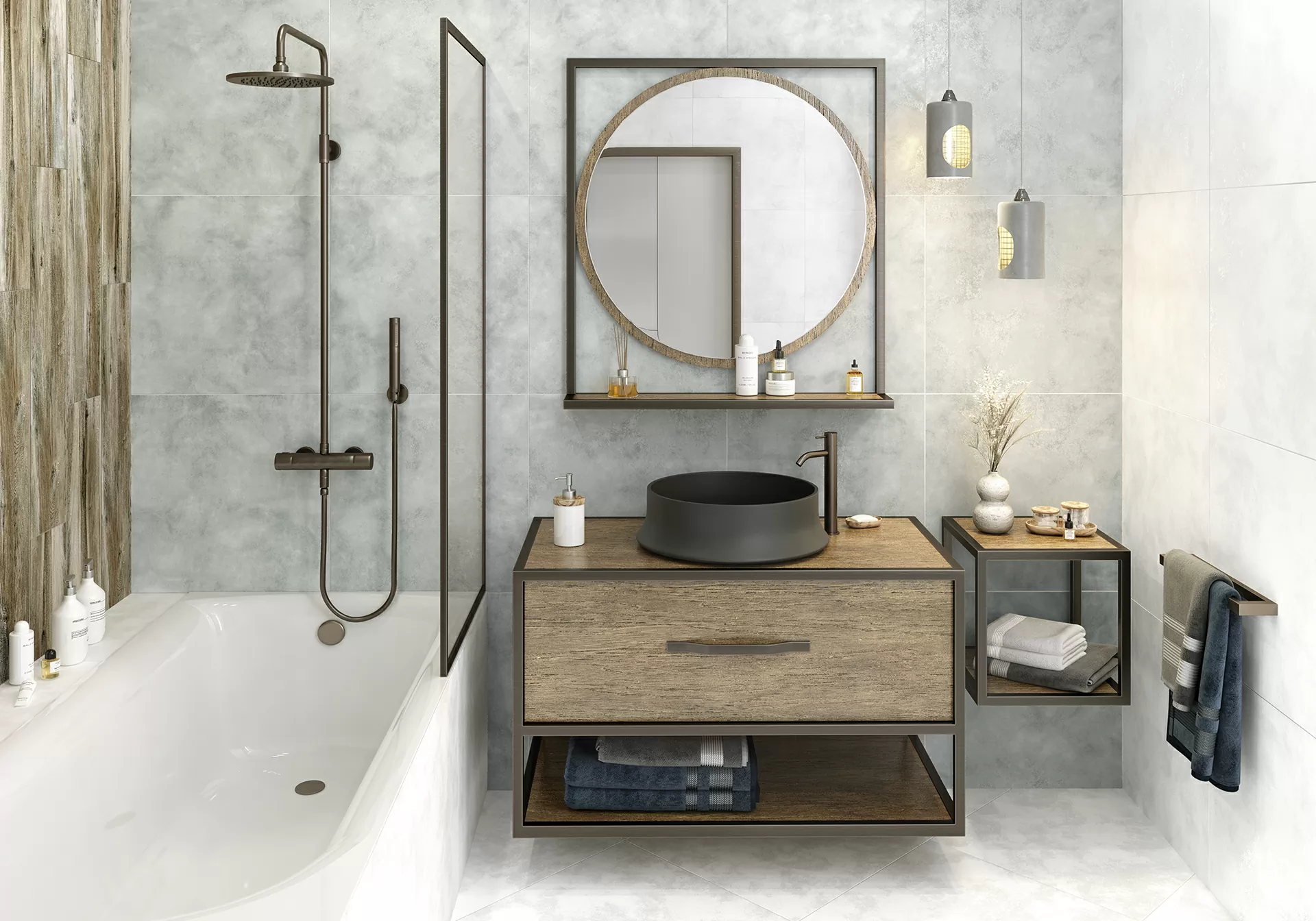 Керамогранит GFA114SUL00R Soul матовый 570x1140x7,5