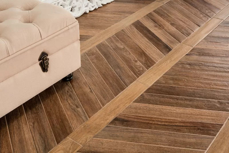 Керамогранит J86583 Vintage CENDRE CHEVRON 7,5x40,7