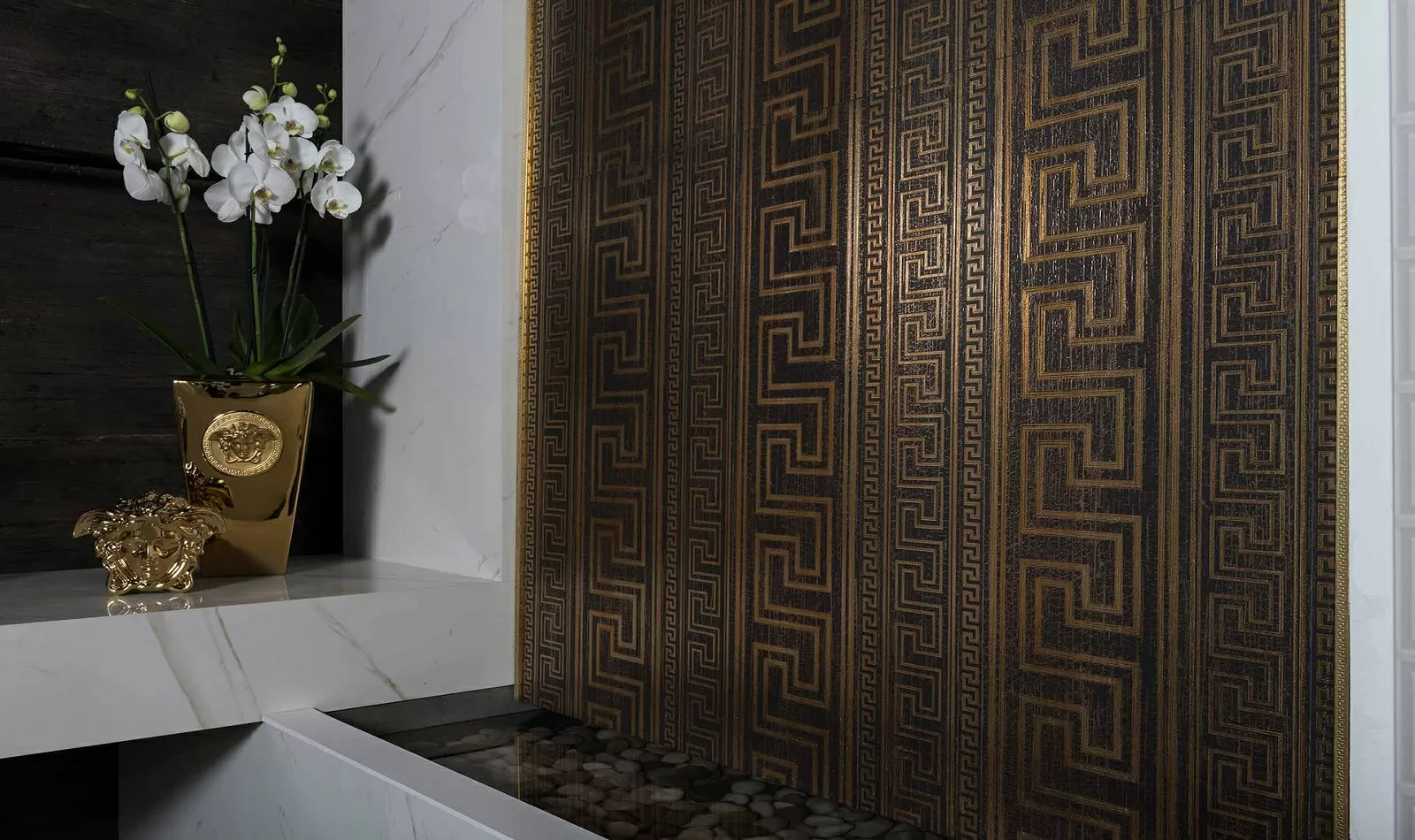 Мозаика 263191 Mosaico Chevron Brown 40x46