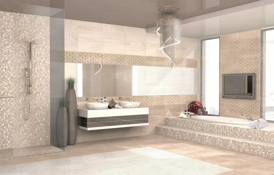 Мозаика 1046574 MOSAICO PIETRA D'ORO BONE 24*24
