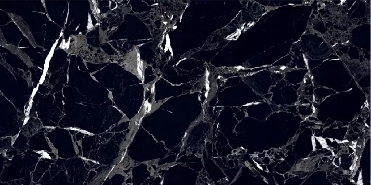 Керамогранит AM22-17 Ella Black High черный полированный 120х60