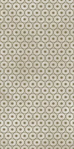 Керамогранит 752603 Tesori Decoro Anelli Bianco Bronzo 6mm 120x240