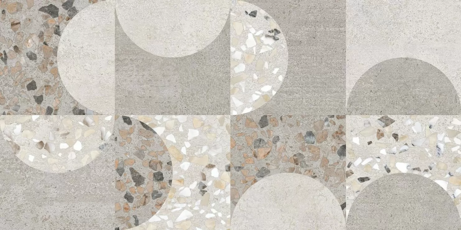 Керамогранит K949799LPR01VTE0 Beton-Terrazzo Декор Геометрический 30x60