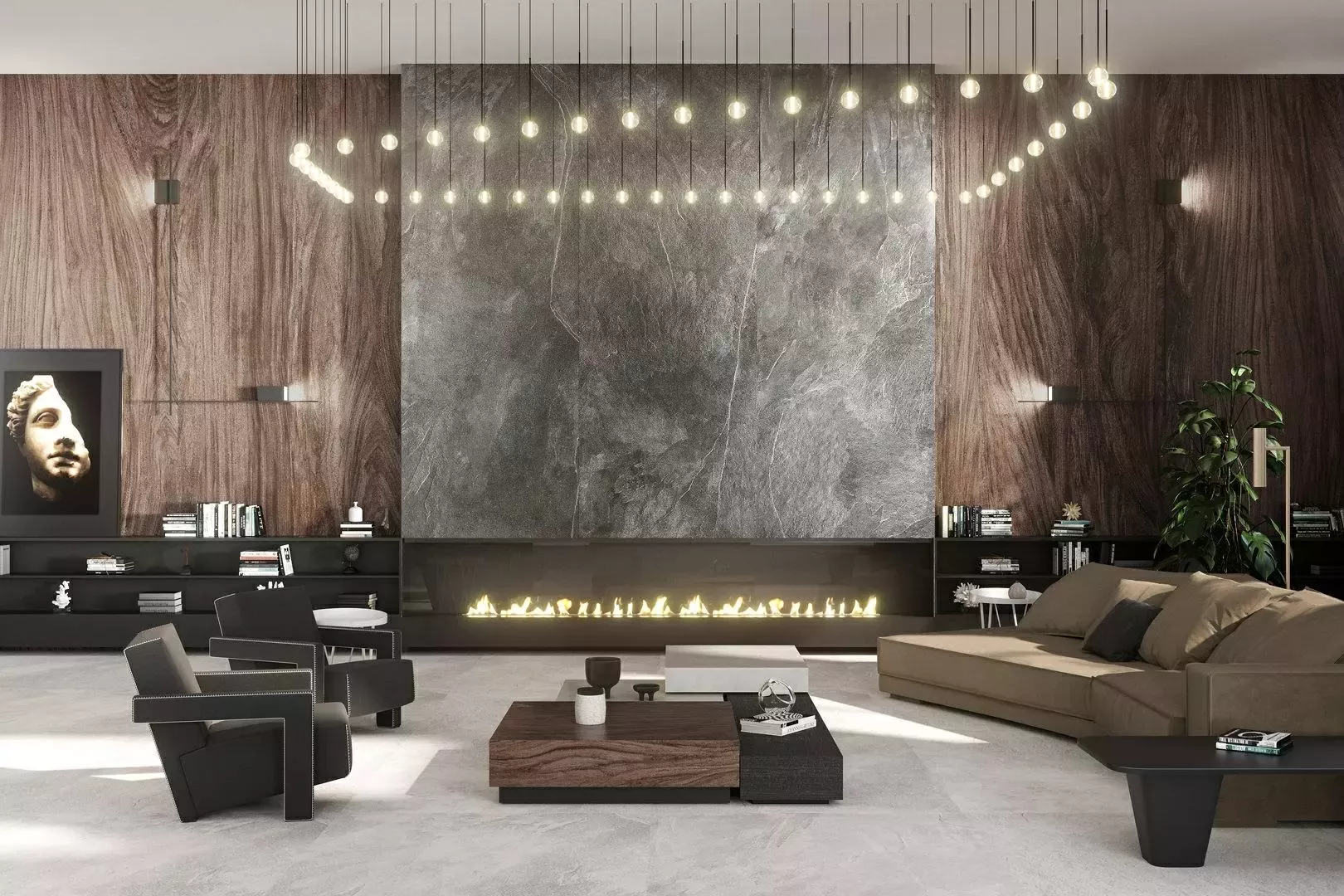 Керамогранит SG071300R6 Walnut Sabbia 119.5x320х6