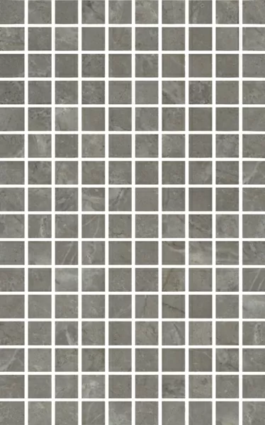 Мозаика MM6434 Кантата мозаичный серый глянцевый 25x40
