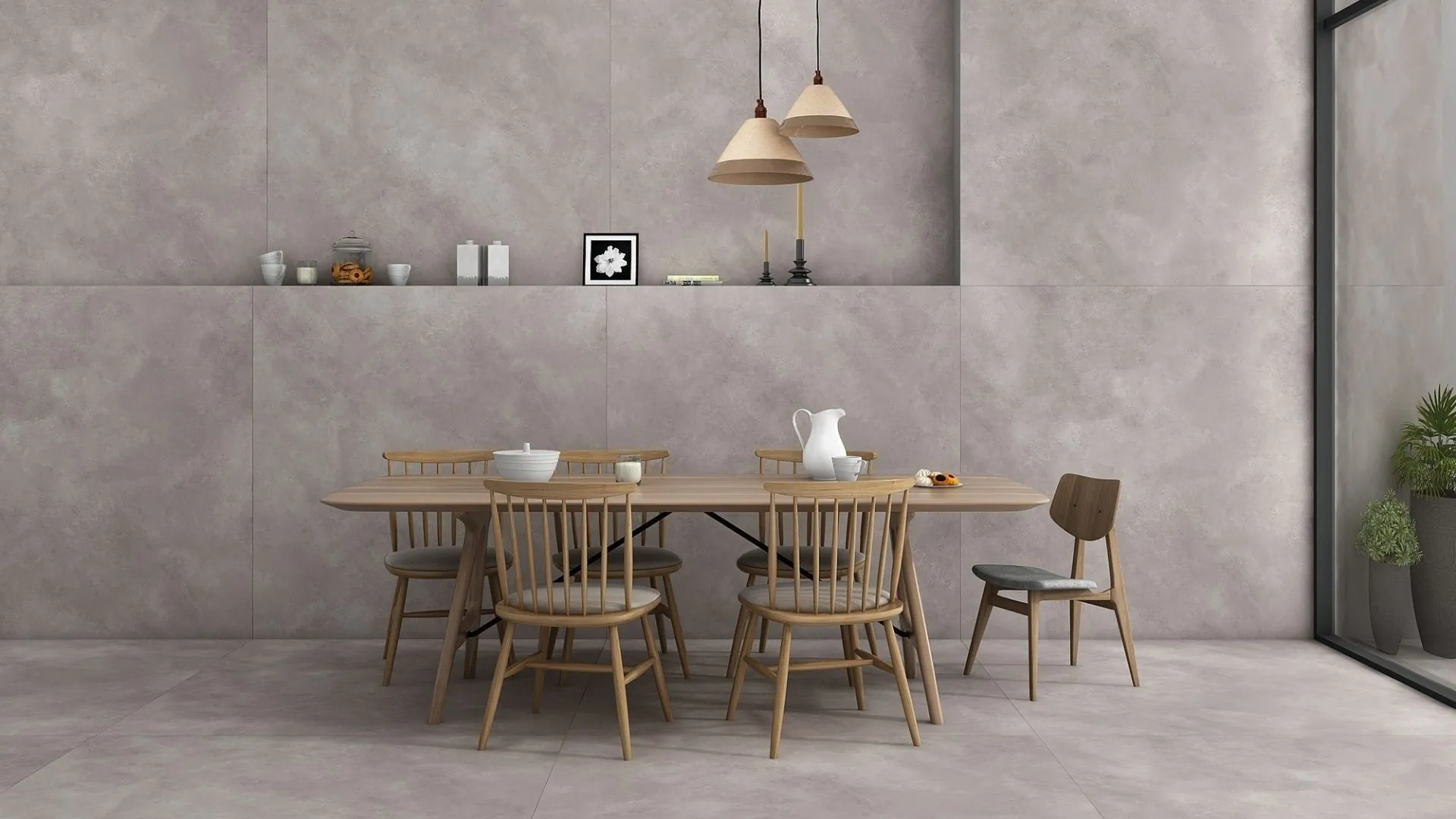 Керамогранит N12542 Concrete Dark Matt 60x120