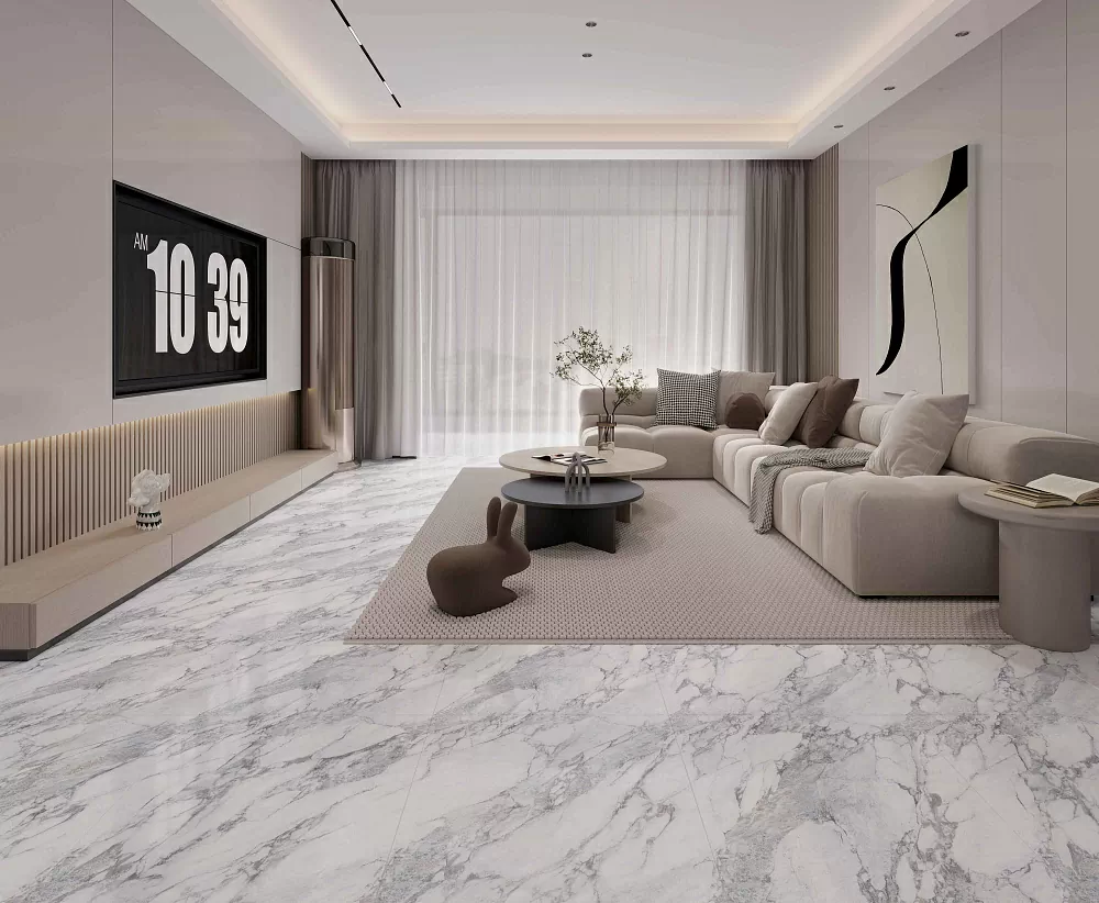 Керамогранит BHW-0045 Arabescato Pro full body polished (gold) 60x120