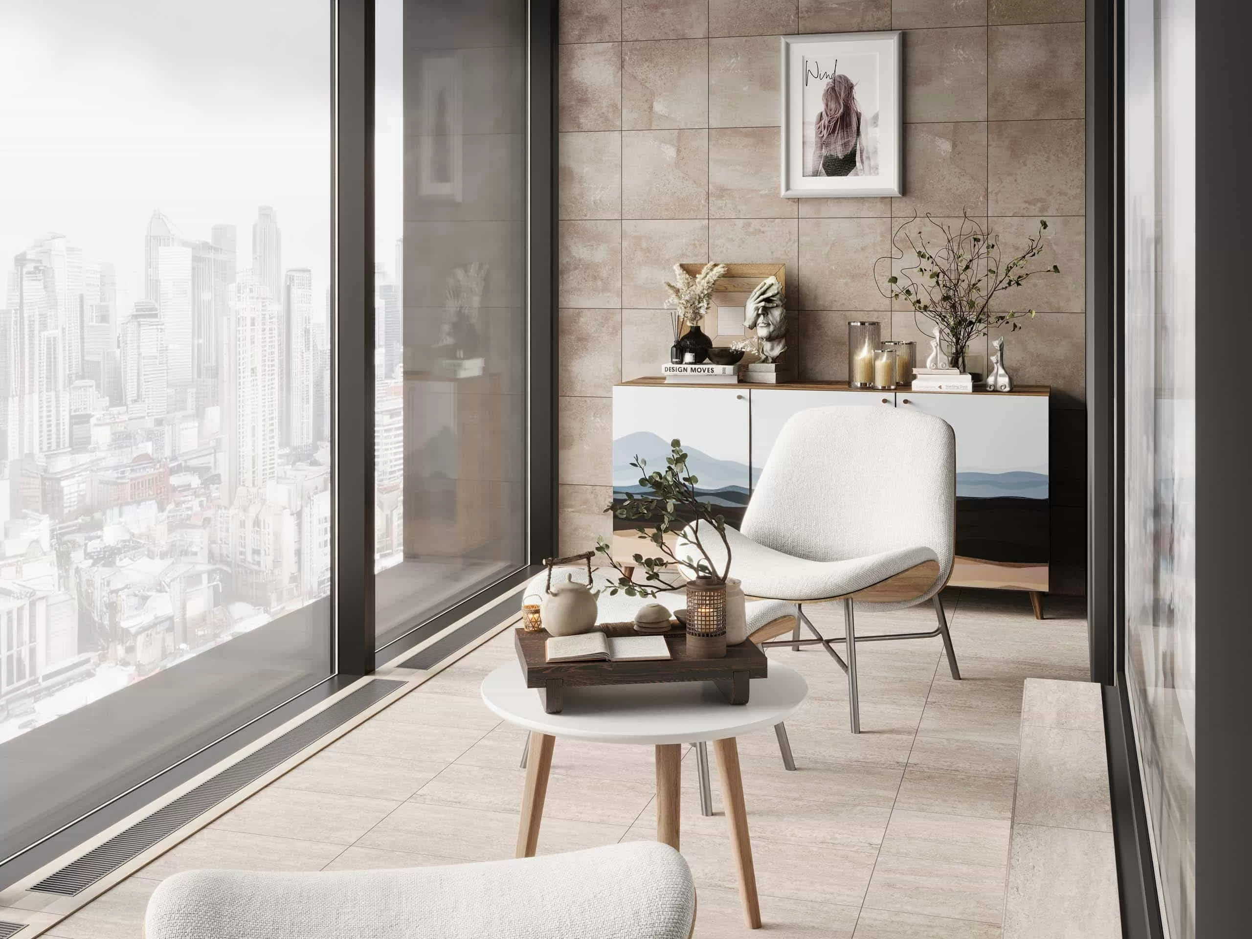 Керамогранит Фальшмозаика EE01 Seed Light Grey Bricks Small Неполированный 29.8x60