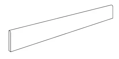 Керамогранит 610130004639 Victory White Battiscopa/Виктори Вайт Плинтус 7.2x59