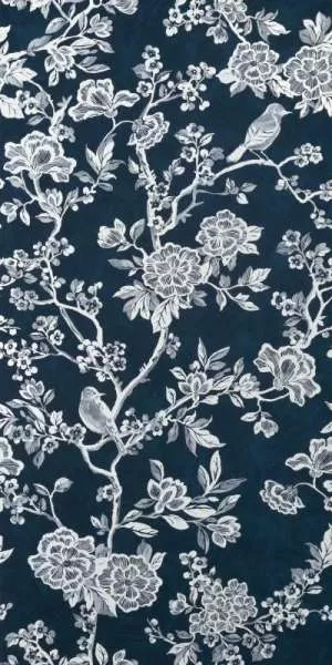 Керамогранит Floral Blue Ret 60x120
