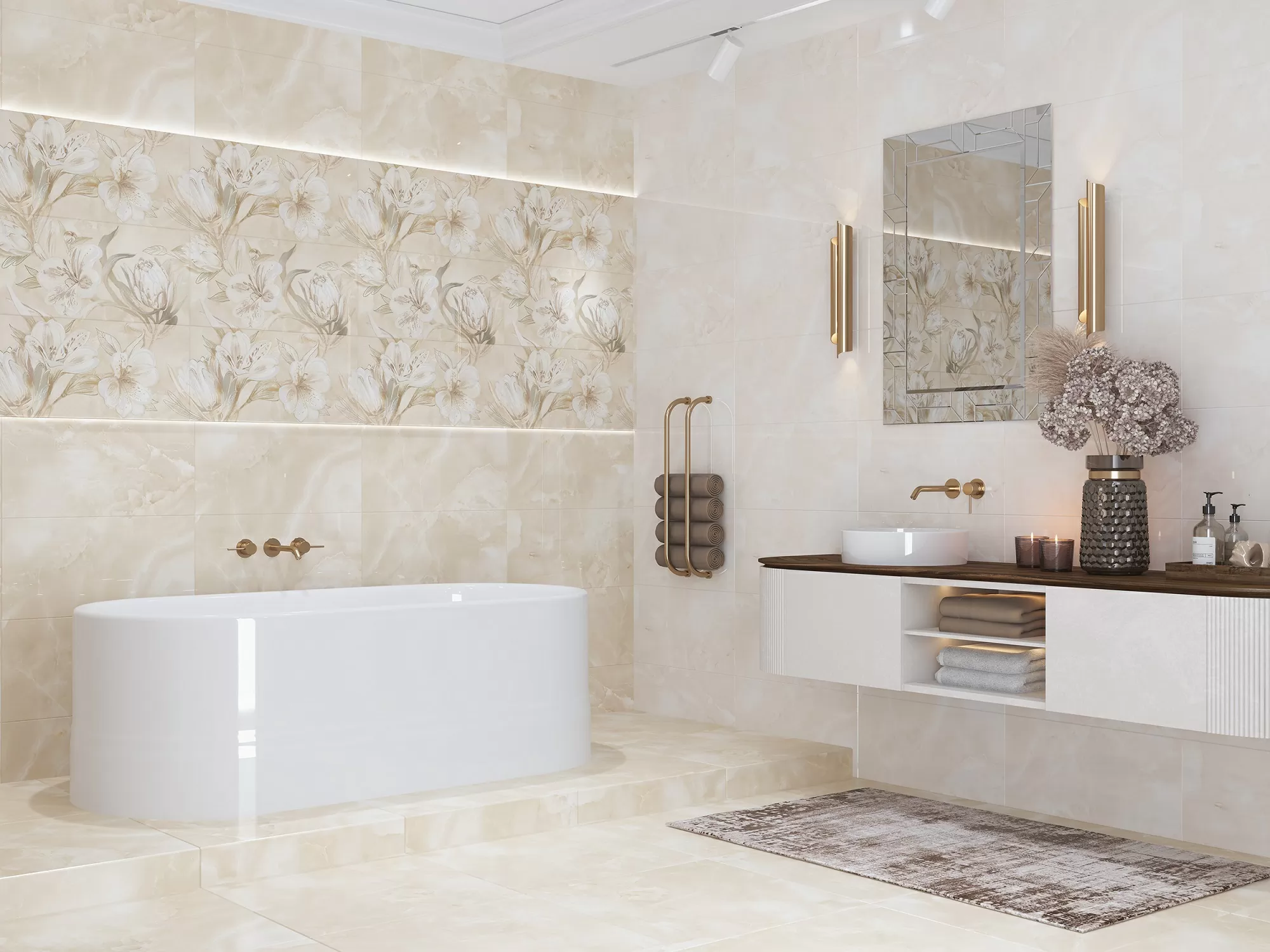 Керамогранит 849033101 Opale Beige R 60x60