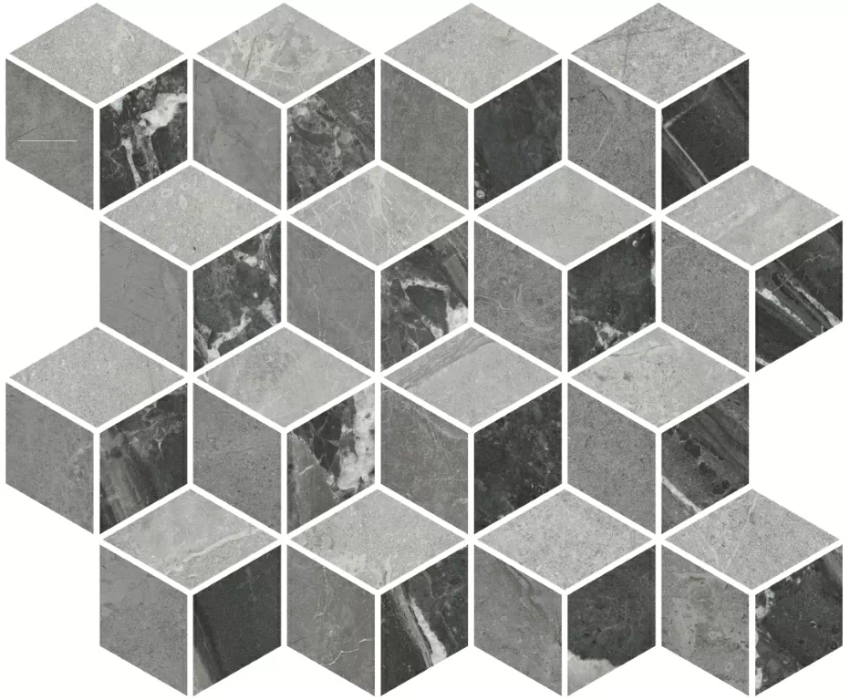 Мозаика T017/48008 Декор Риальто 1 мозаичный глянцевый 45x37,5x1