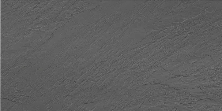 Керамогранит UF013 (черный моноколор) рельефный ректифицированный 120х60