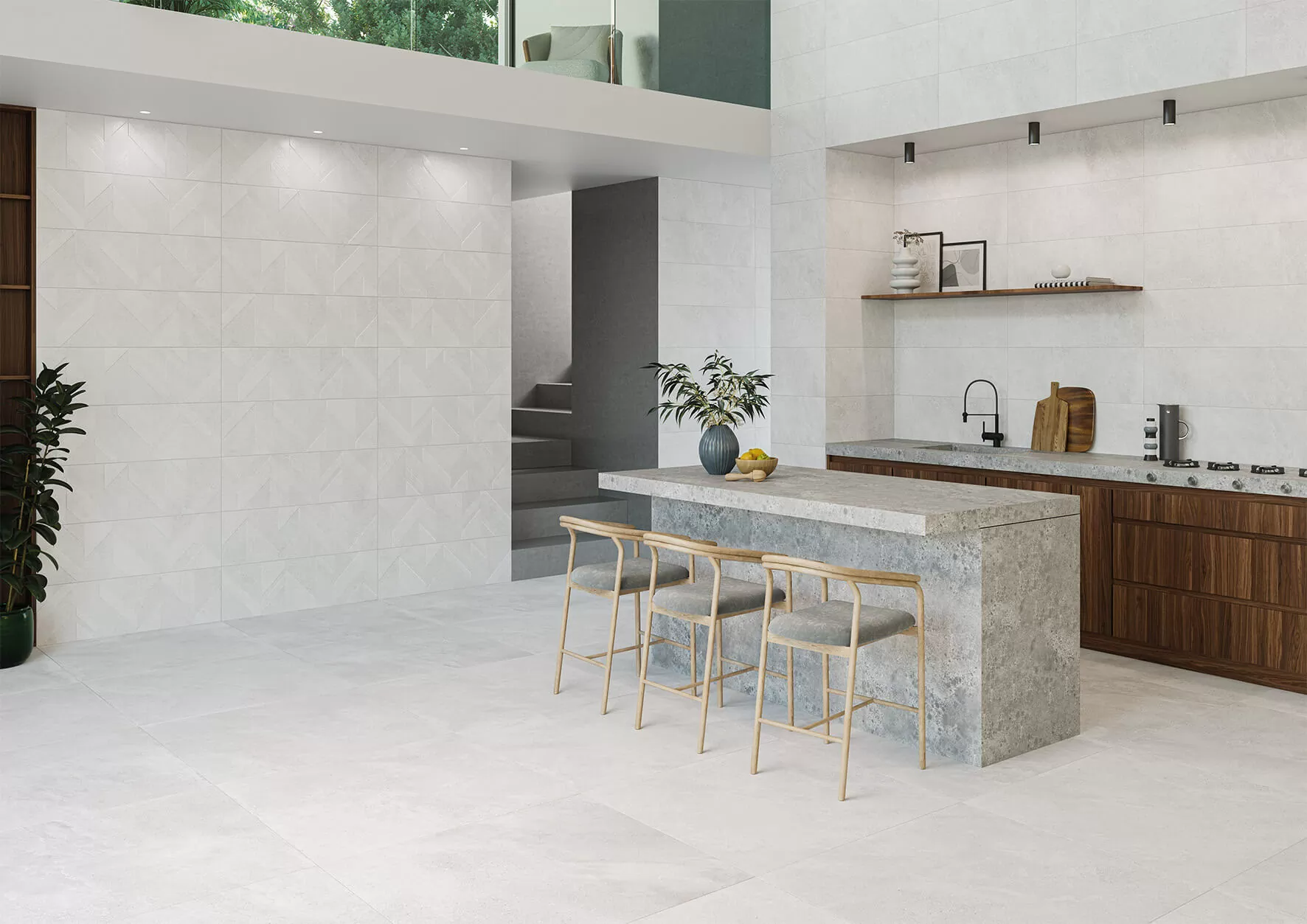 Плитка 990 Ice 30x90