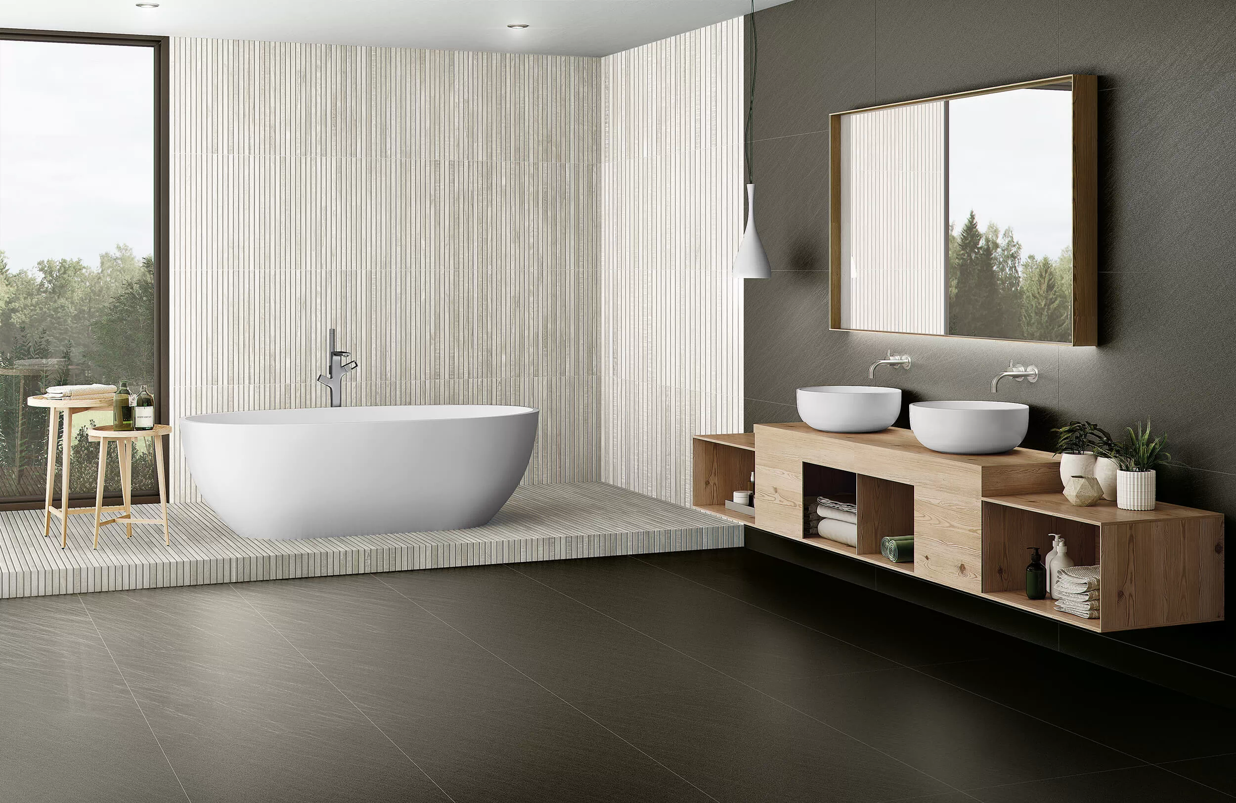 Керамогранит Artwood Chevron Maple R11 120x60