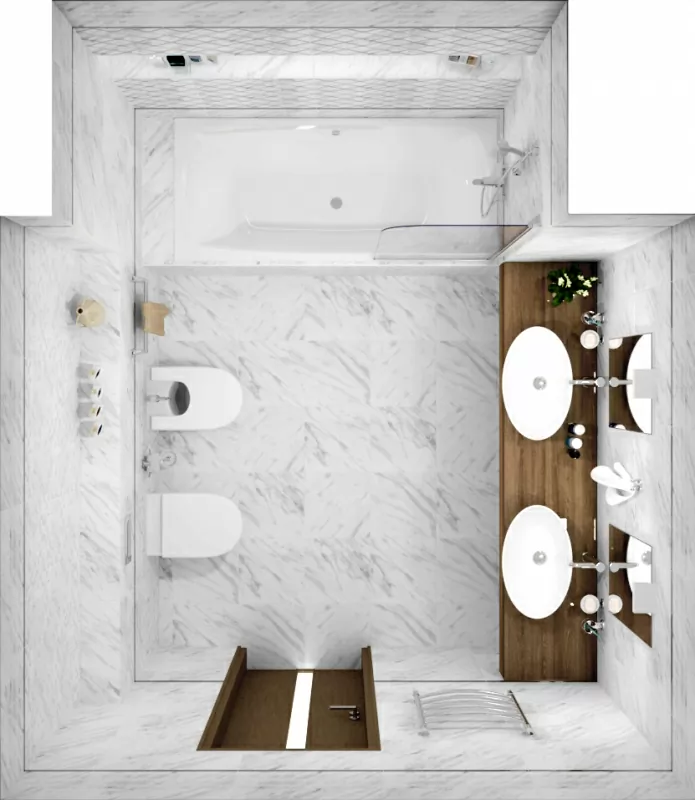 Керамогранит Terma белый 40х40