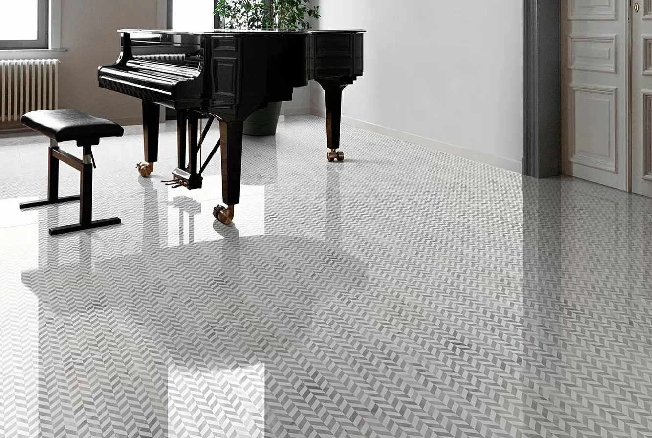 Мозаика 6001117 NOLITA ESAGONA TRIANGOLI ORO LUSSO 30x28