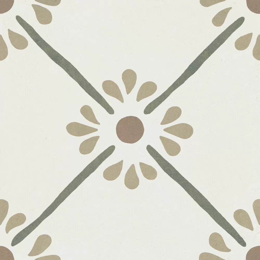 Керамогранит 37788 Provenza Green Flower/22,3 22,3x22,3