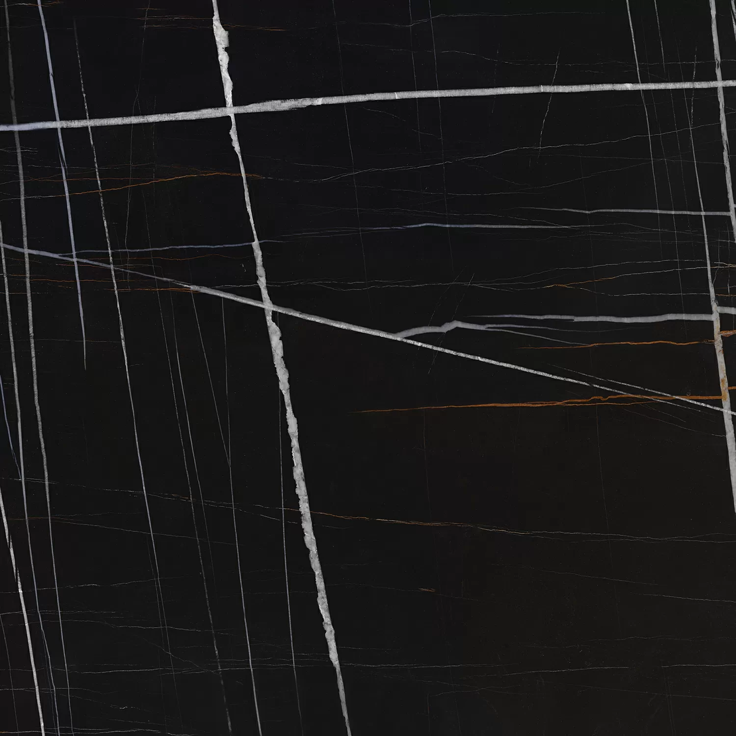 Керамогранит K-1004/MR Marble Trend Nero Dorato 600x600x9