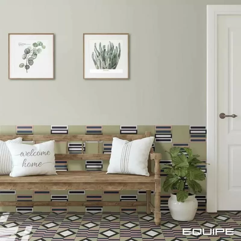 Керамогранит 27691 BAUHOME BLATT WARM 20x20