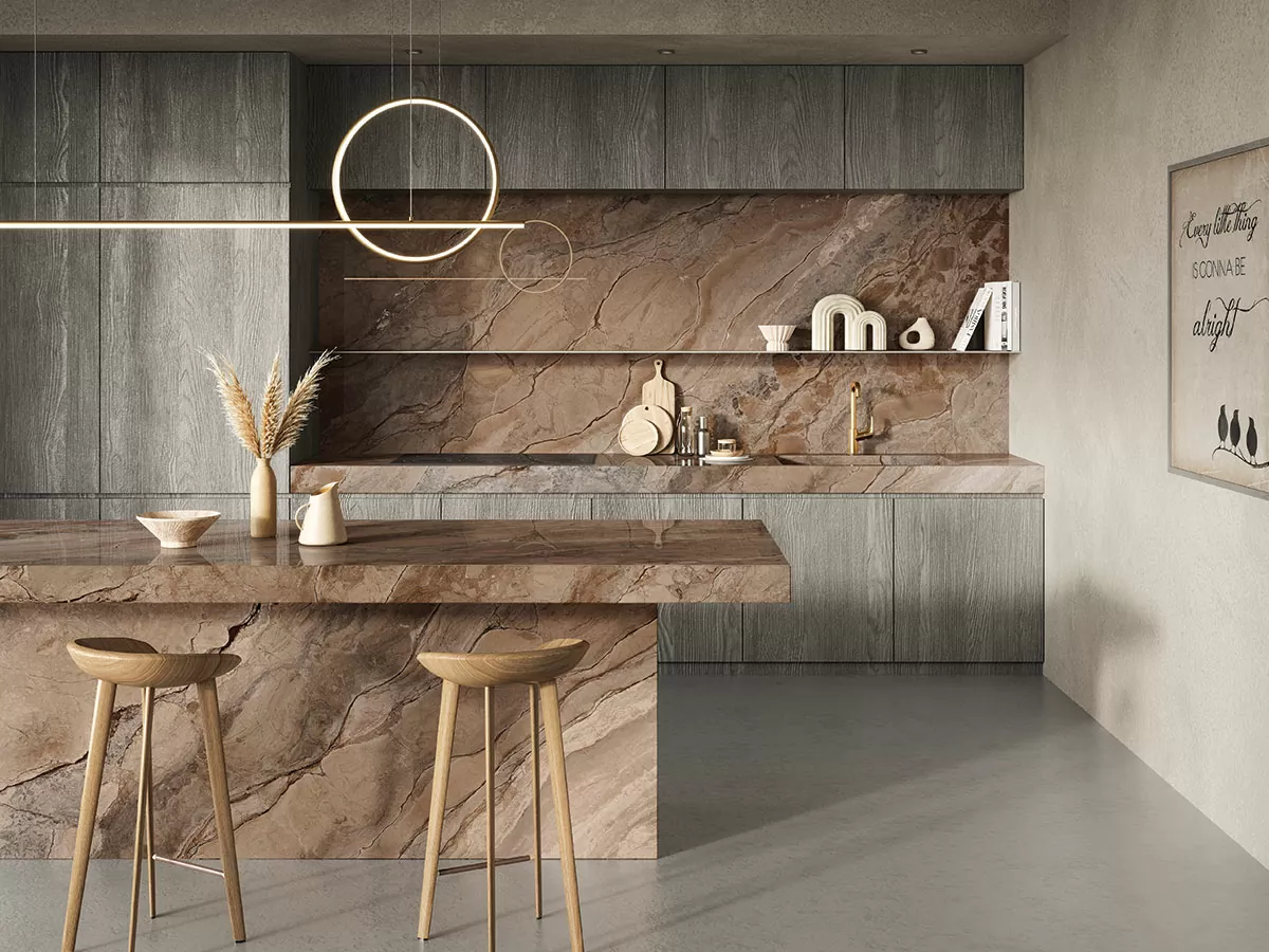 Керамогранит Aiza Grey Polished 800x2400x15