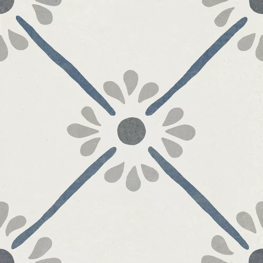 Керамогранит 37787 Provenza Blue Flower/22,3 22,3x22,3