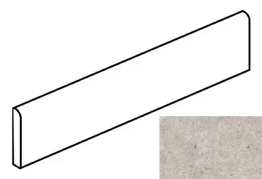 Керамогранит K-2061/MR/p01 Плинтус Monochrom Бежевый 76x1200x10