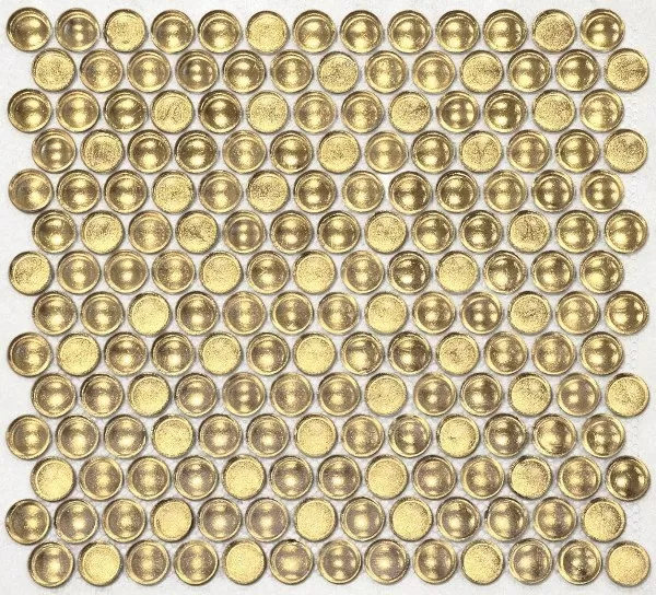 Мозаика Tondi d'oro R21.5 (круглый чип) 28,6x30,4