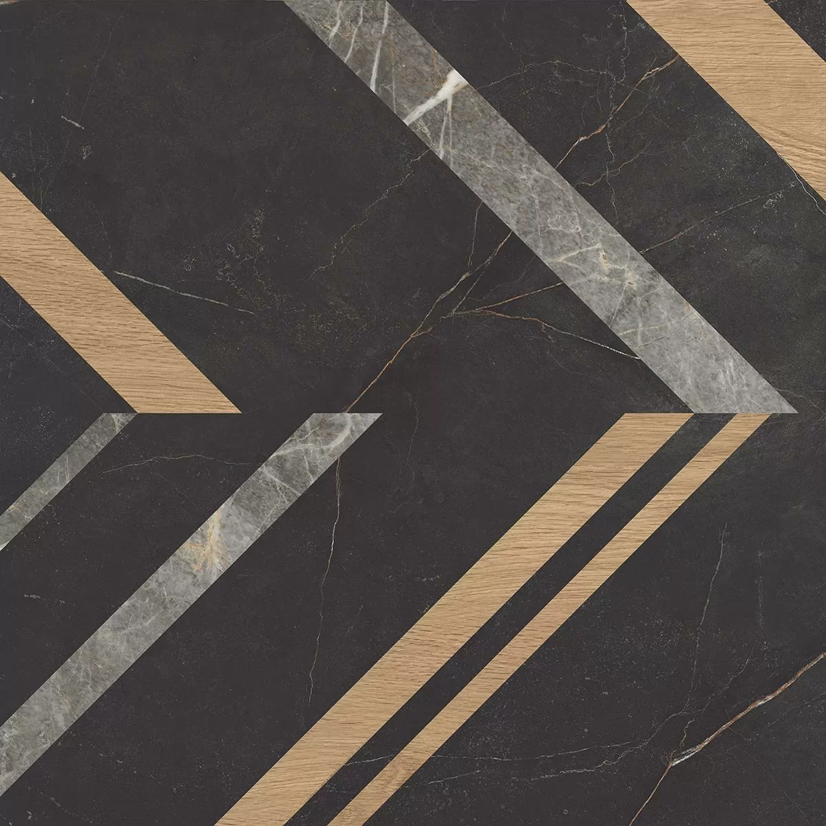 Керамогранит IM03 Improve Black Неполированный Рект. 60x60x10