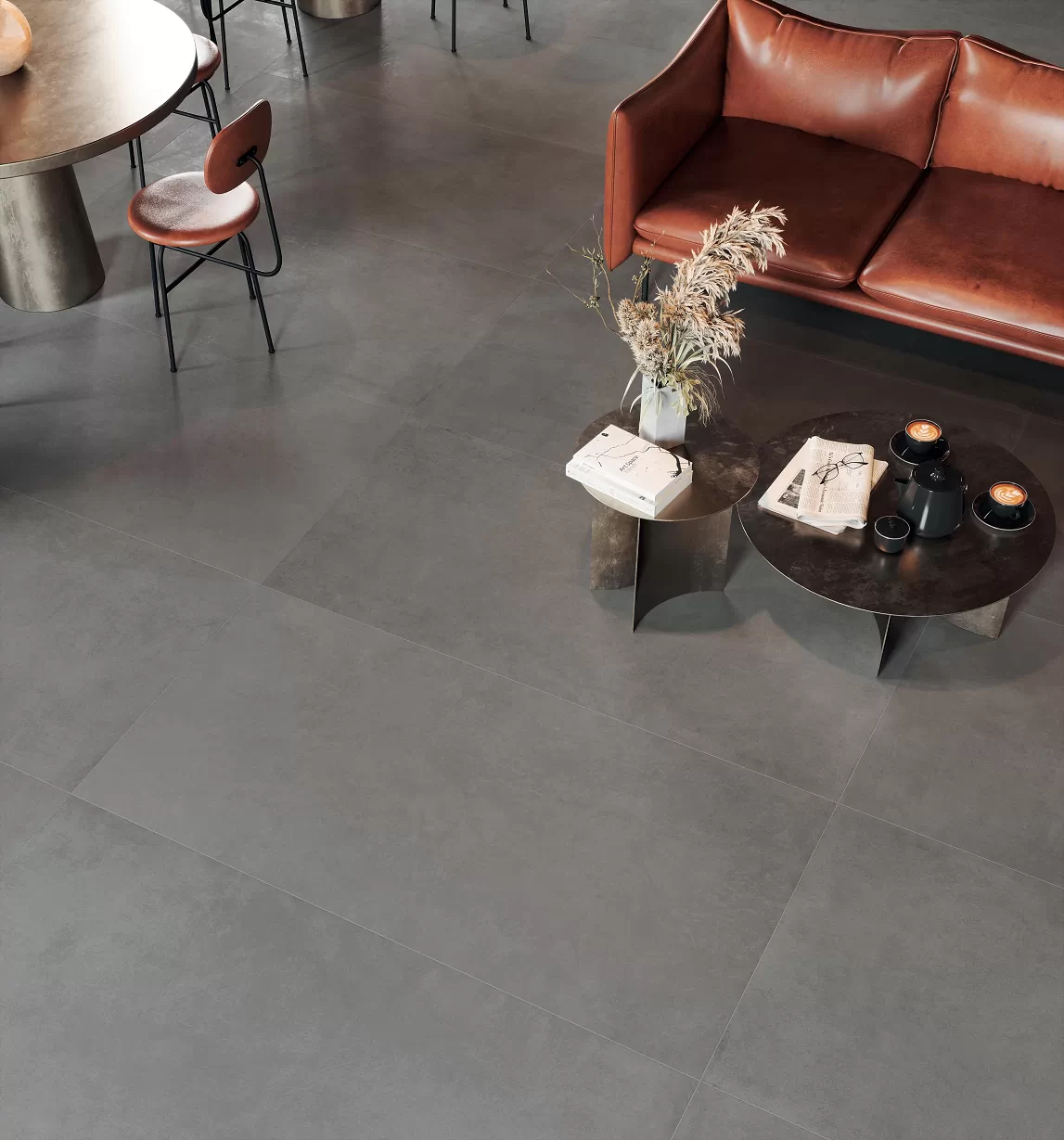Керамогранит 610010002658 Rinascente Grey LASTRA 20mm R11 60x60