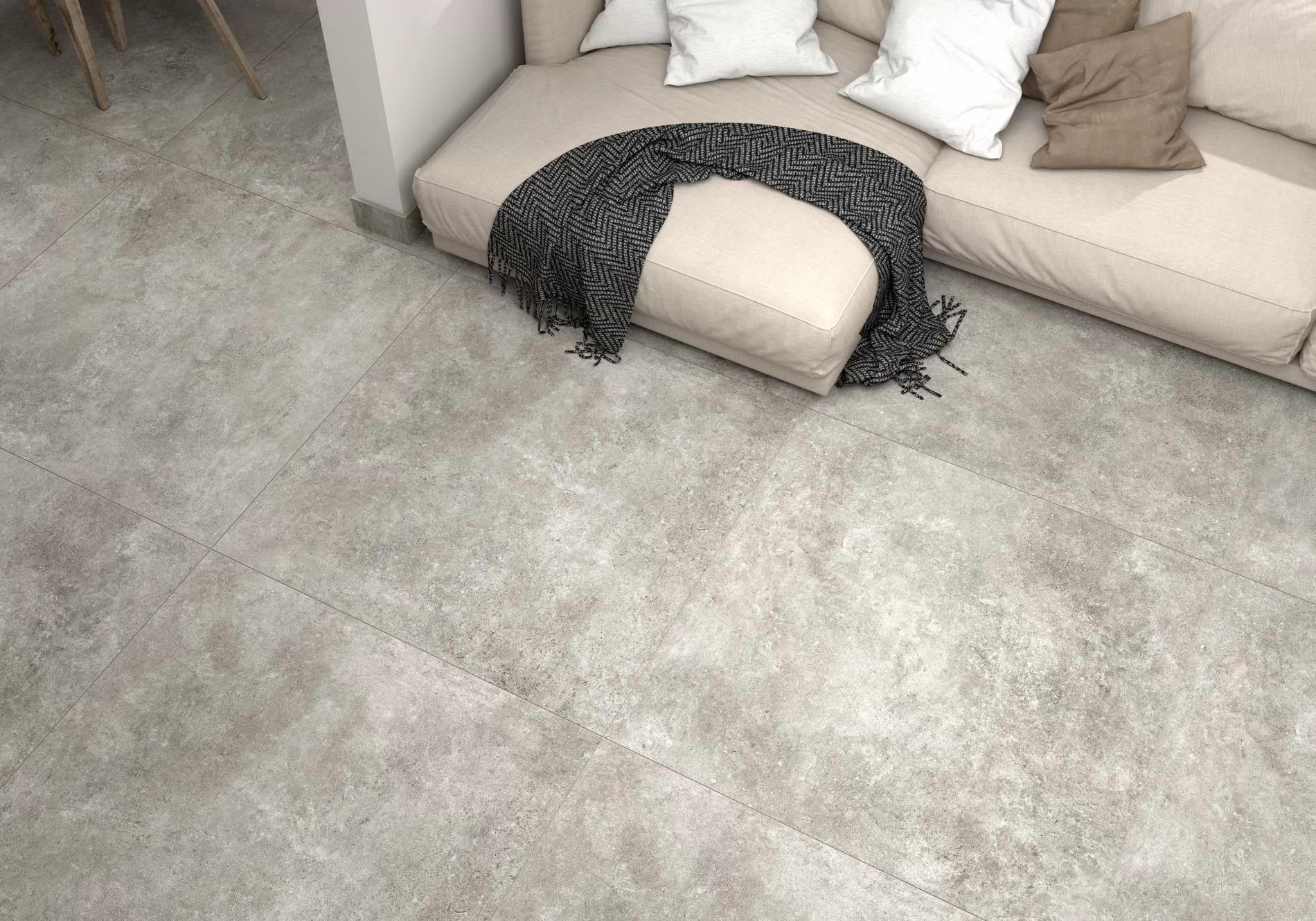 Керамогранит Argile Graphite R10 90x90