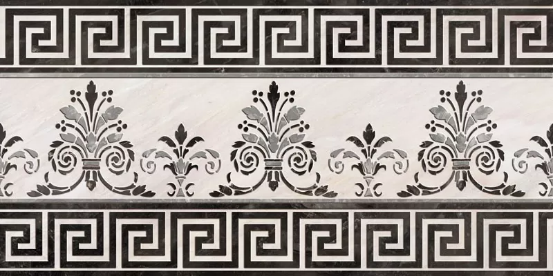 Керамогранит Cenefa Nero 22x45