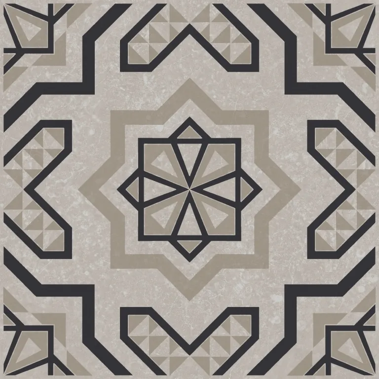 Керамогранит KMD3STA047GN Декор Касабланка серый светлый матовый 20x20x0,8