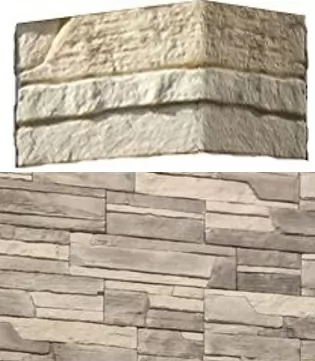 Искусственный камень 232-85 Каскад Рейндж угол 8x17.5x9.5